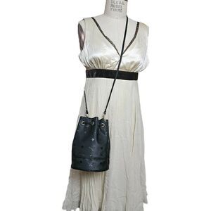 Mcm bucket crossbody bag